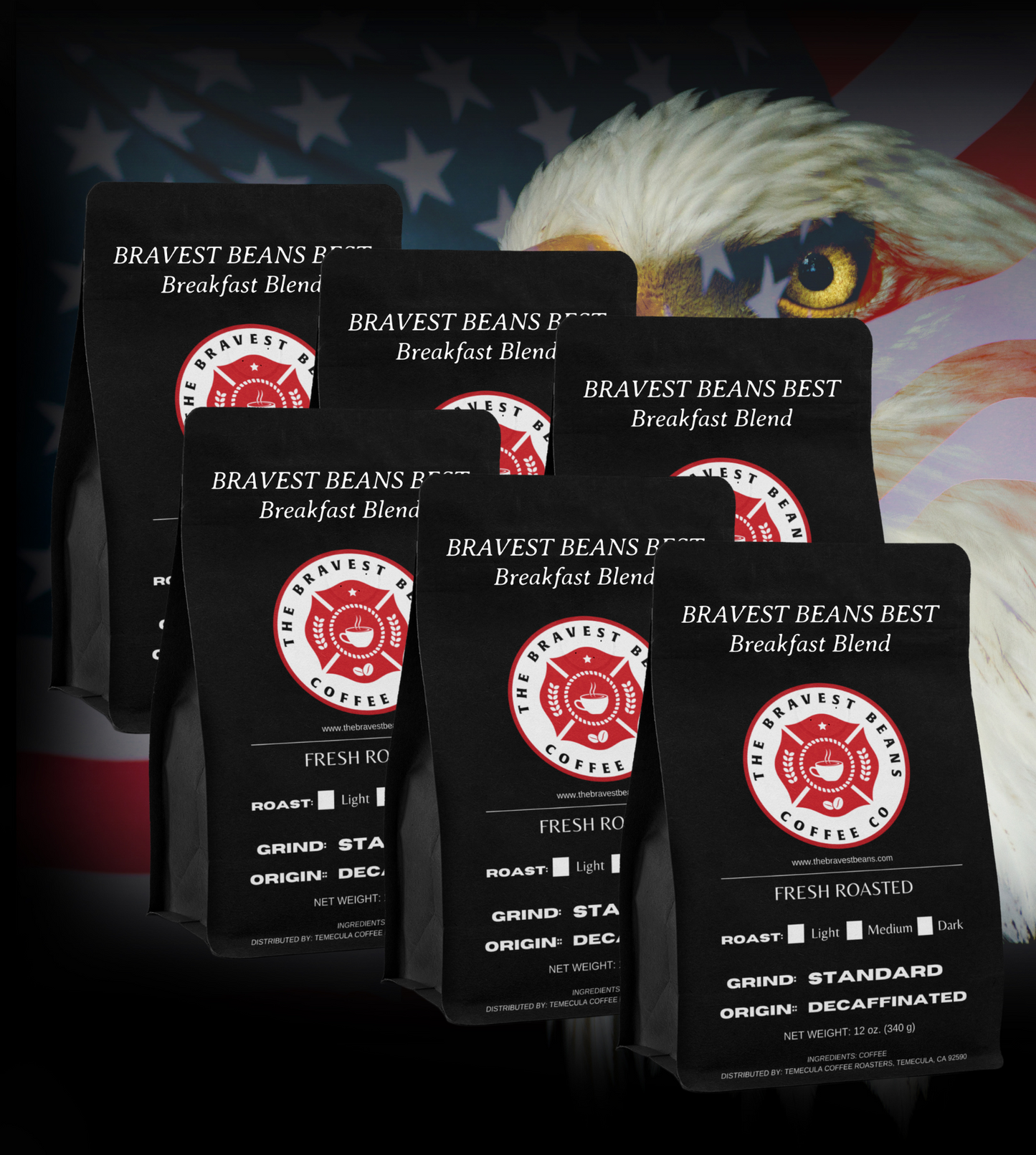 Hose Truck 6 Bundle - Bravest Beans Best: Breakfast Blend