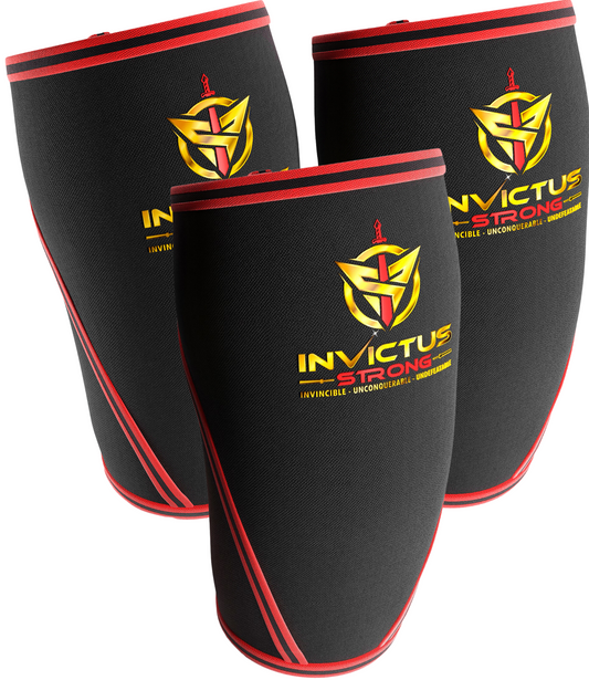 Invictus Strong 7 MM Neoprene Compression Knee Sleeve 3